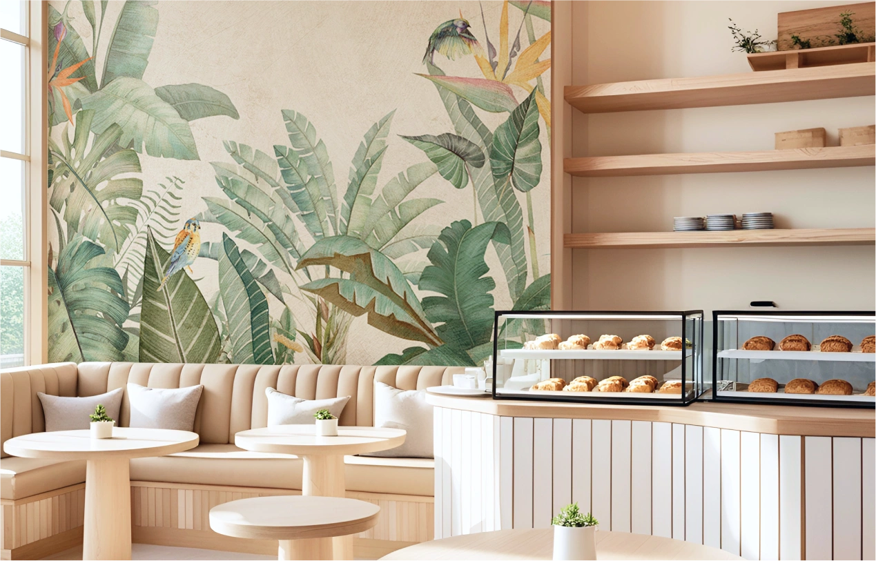 Tropical bakery and cafe